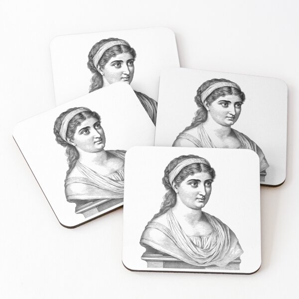 Item preview, Portrait of Hypatia  designed and sold by NTGUILTY.