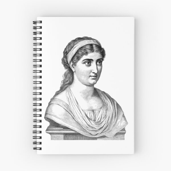 Item preview, Portrait of Hypatia  designed and sold by NTGUILTY.