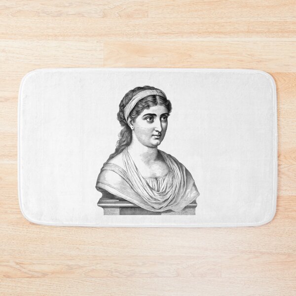 Item preview, Portrait of Hypatia  designed and sold by NTGUILTY.