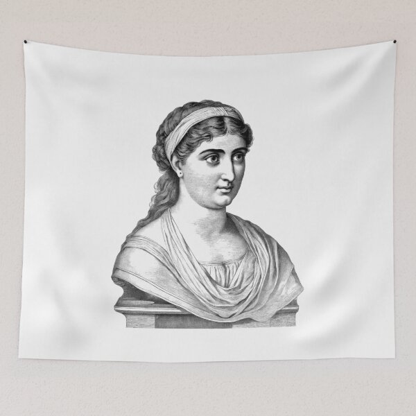 Item preview, Portrait of Hypatia  designed and sold by NTGUILTY.