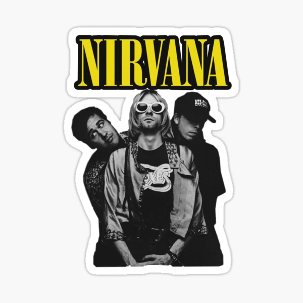 Nirvana Under The Covers Album Cover Sticker