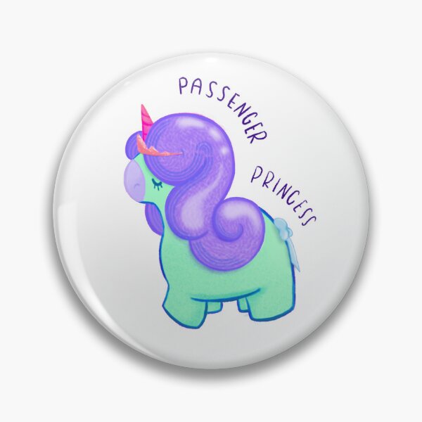 Item preview, Magical beautiful passenger princess unicorn designed and sold by Glittr Ghoulz.