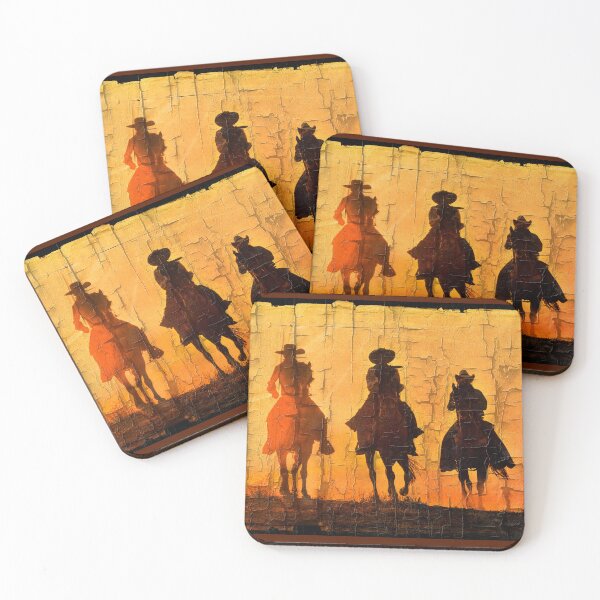 Item preview, Three Cowboys Hit the Dusty Trail  designed and sold by CarolM.