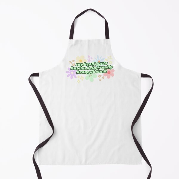 Item preview, My Head Hurts But I'm Being Really Brave About It (Green) designed and sold by Mollysb428.