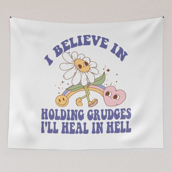 Item preview, I Believe In Holding Grudges, I'll Heal in Hell  designed and sold by AME ⭐⭐⭐⭐⭐.