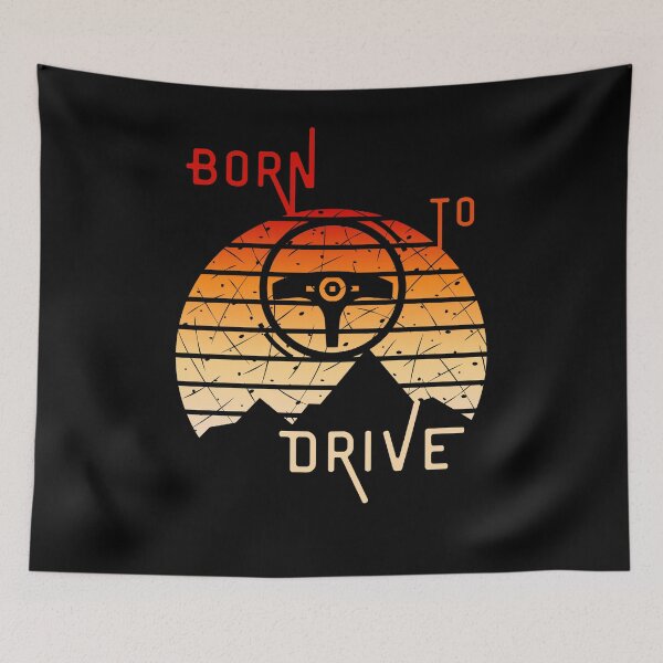 Item preview, born to drive designed and sold by BuyMeifYouLike.