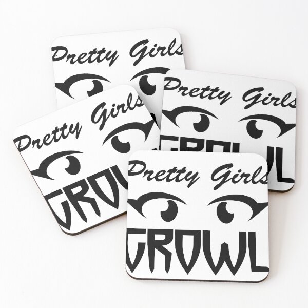 Item preview, Pretty Girls Growl designed and sold by Jon-Dueck-Art.