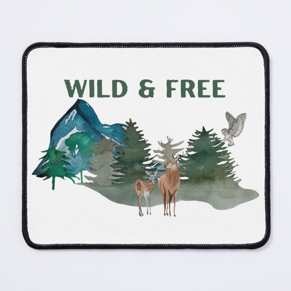 Item preview, Wild & Free Mountains designed and sold by JenavieveRose.
