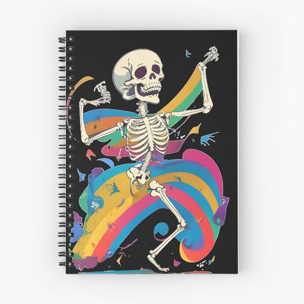 Item preview, The Groovy Dancing Skeleton Party designed and sold by zerzeed.