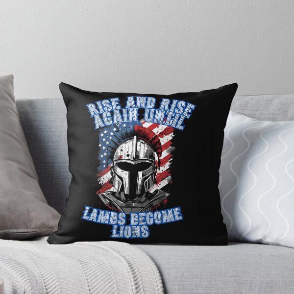Item preview, Rise and Rise Again Until Lambs Become Lions designed and sold by AnimalLover4eva.