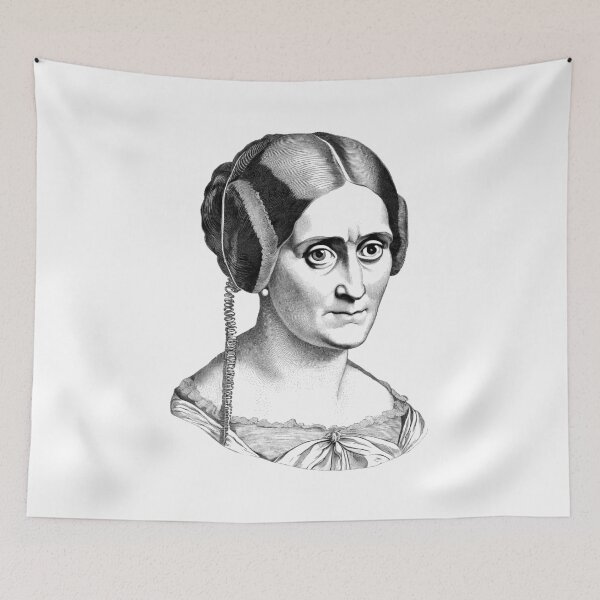 Item preview, Portrait of Mary Shelley designed and sold by NTGUILTY.
