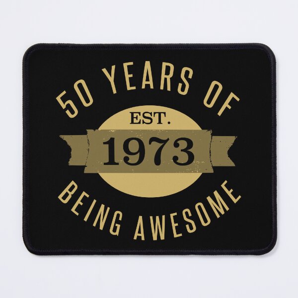 Item preview, 1973 Awesome 50th Birthday designed and sold by thepixelgarden.