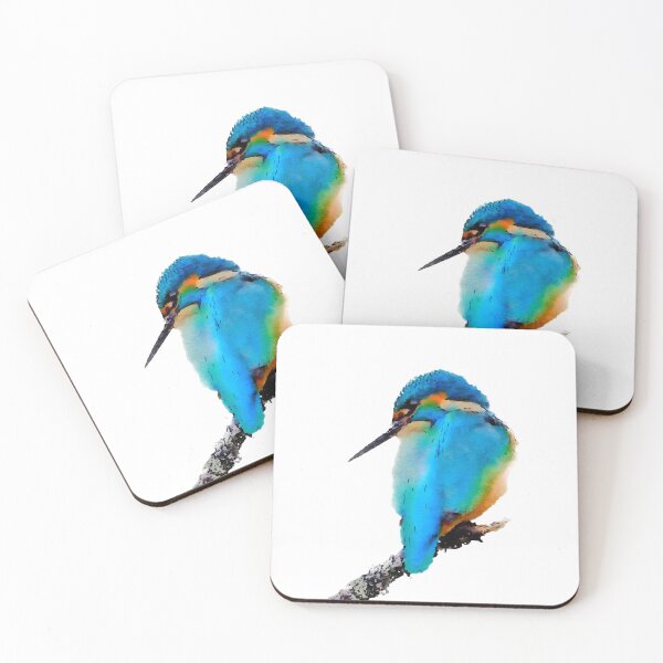 Artikelvorschau, Eisvogel, Aquarellmalerei entworfen und verkauft von coolkatia.