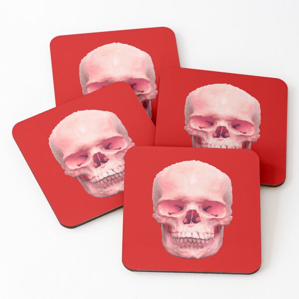 Item preview, Red skull designed and sold by Papermouse.