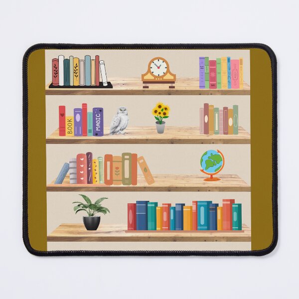 Item preview, Bookshelves Digital Art Design designed and sold by Scotti Cohn.