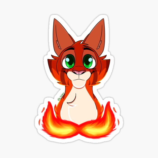 Sleekwhisker Icon Sticker for Sale by Lightthechirpet