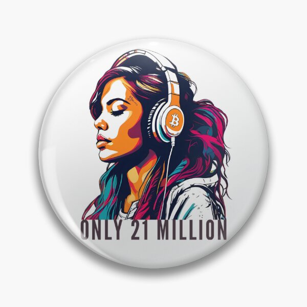 Item preview, Bitcoin girl, only 21 million designed and sold by skenningtonFX.