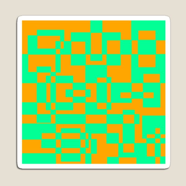 Item preview, green n gold rectangle pattern designed and sold by TotalPickle.