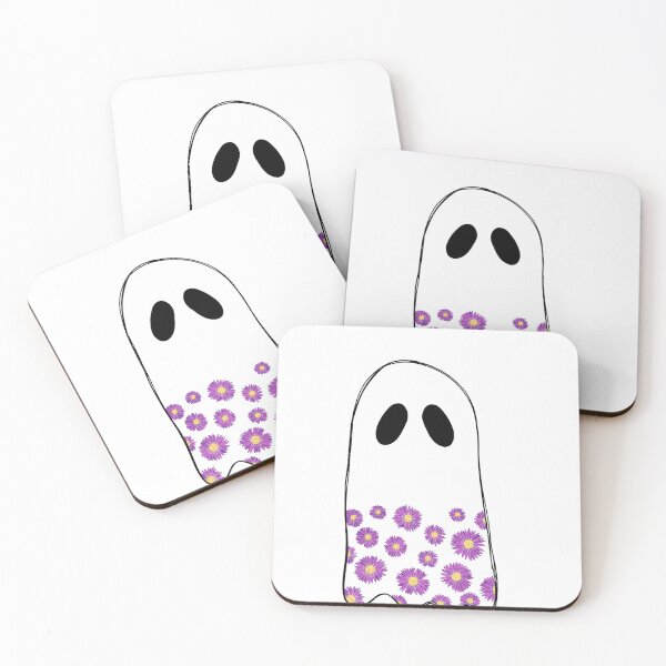 Item preview, Birth Flower Ghostie - Aster for September designed and sold by lolmariam.