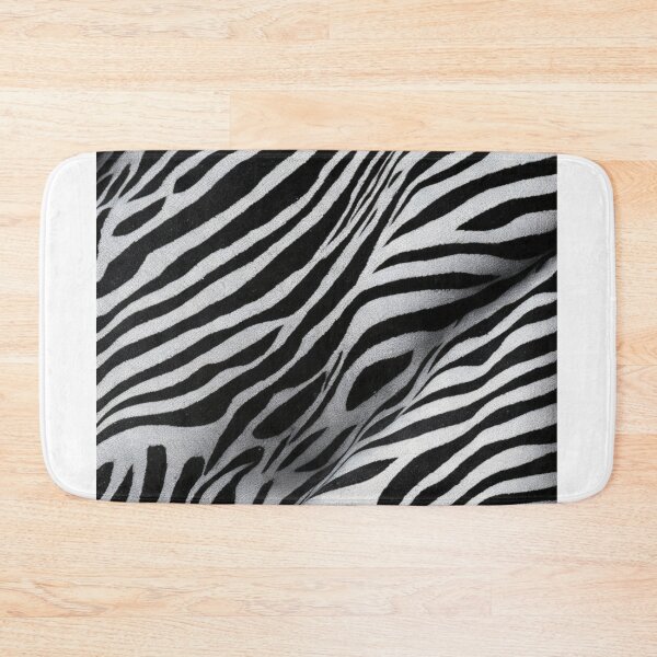 Item preview, Zebra skin like black and white pattern designed and sold by AlfredSSikula.