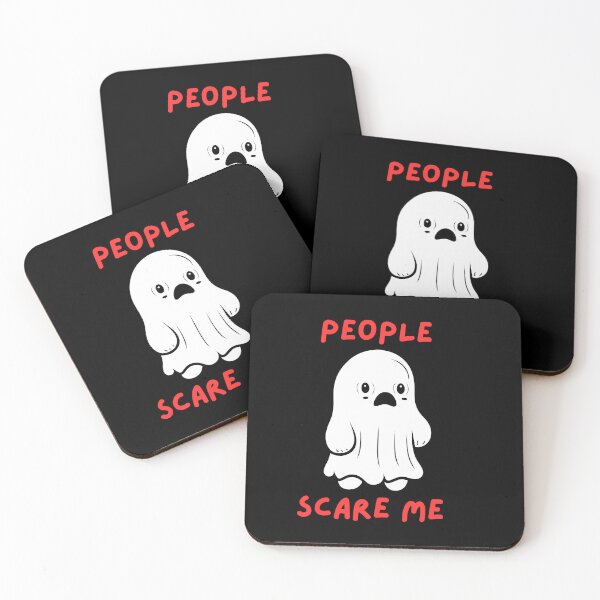 Item preview, People Scare Me designed and sold by Loffartdesign.