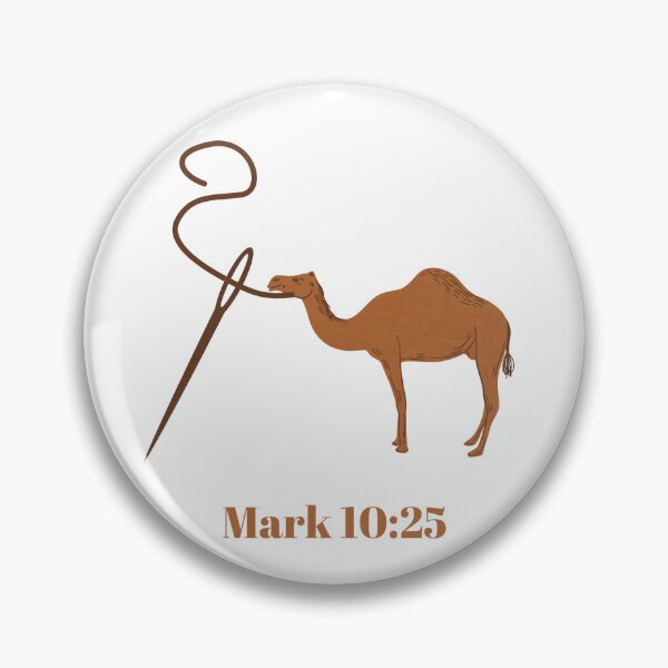 Item preview, Camel Go Through The Eye Of A Needle designed and sold by HnLStore.