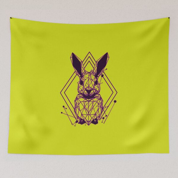 Item preview, Purple Neon Bunny designed and sold by MyBunnyverse.