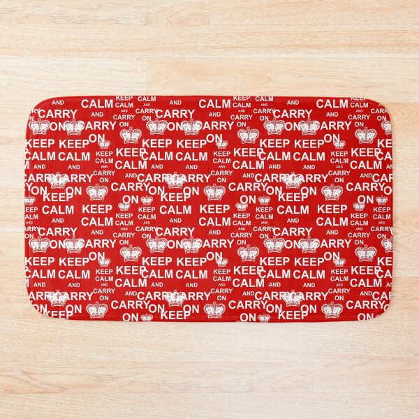 Item preview, Keep Calm and Carry on All Over Pattern designed and sold by ToadsWorkshop.