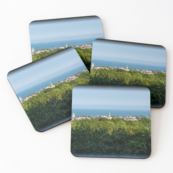 Item preview, Sopot, view of the city from Strzeleckie Hill designed and sold by TheTwoWorlds.