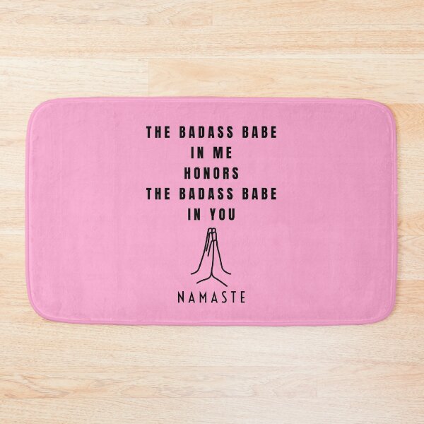 Item preview, The Badass Babe In Me Honors The Badass Babe In You designed and sold by StudioTina.