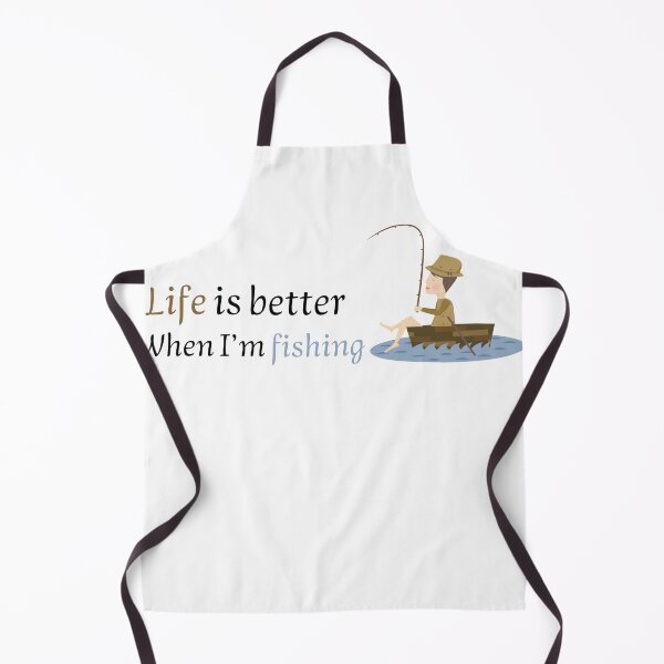 Item preview, LIFE IS BETTER WHEN I'M FISHING. FUNNY GIFTS FOR ANGLERS designed and sold by light-artist.