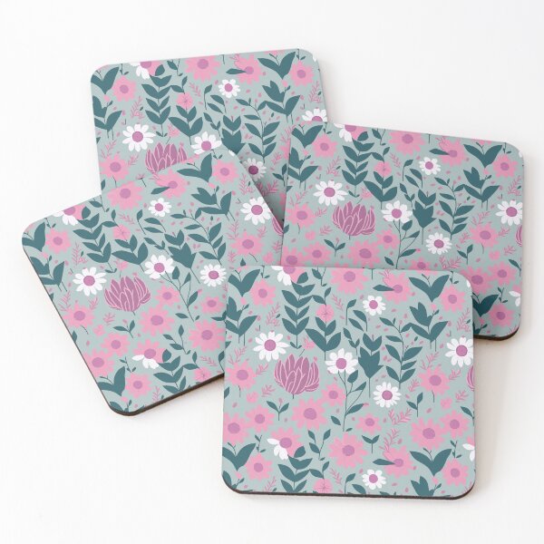Item preview, Pretty Spring Flowers Pattern designed and sold by BombasticBubble.