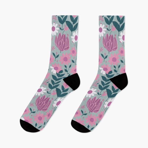 Item preview, Pretty Spring Flowers Pattern designed and sold by BombasticBubble.