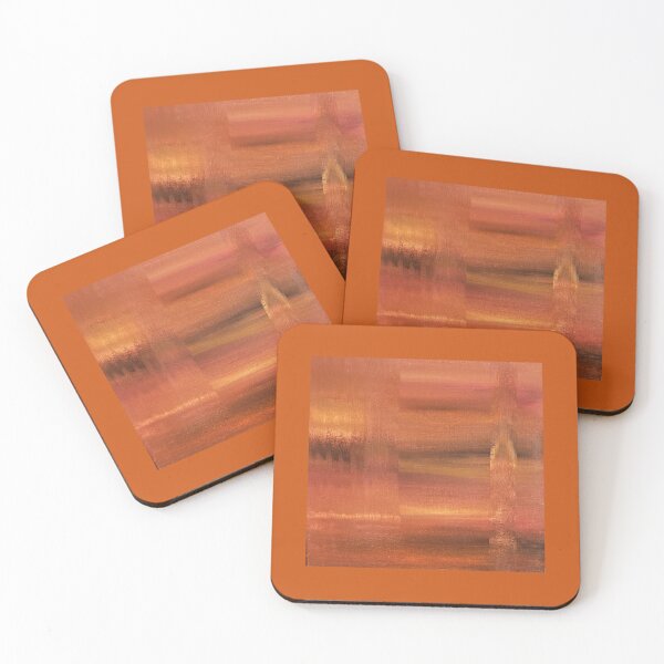 Item preview, Orange Abstract Painting designed and sold by Angelrabbits.