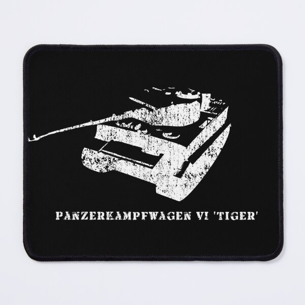 Item preview, Panzer VI Tiger I German Army Tank Vintage Silhouette designed and sold by MilitaryMart.