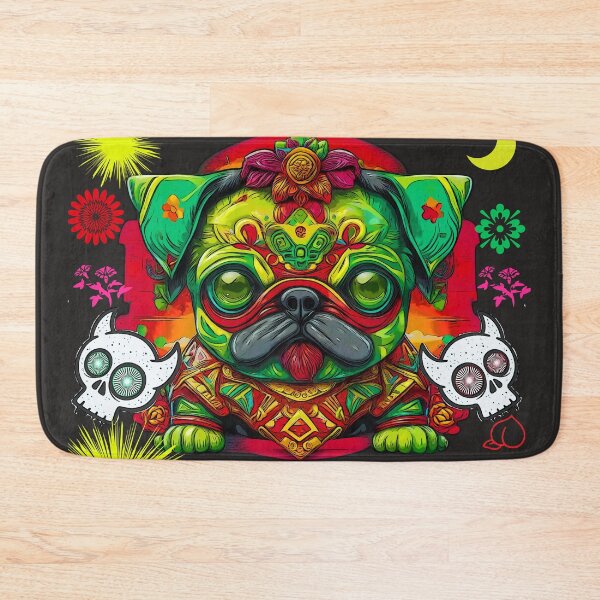 Item preview, Pug Skull Candy 6 designed and sold by RedBluffTraders.