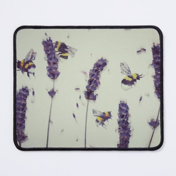 Item preview, Bumblebees in Lavender  designed and sold by kazboart.