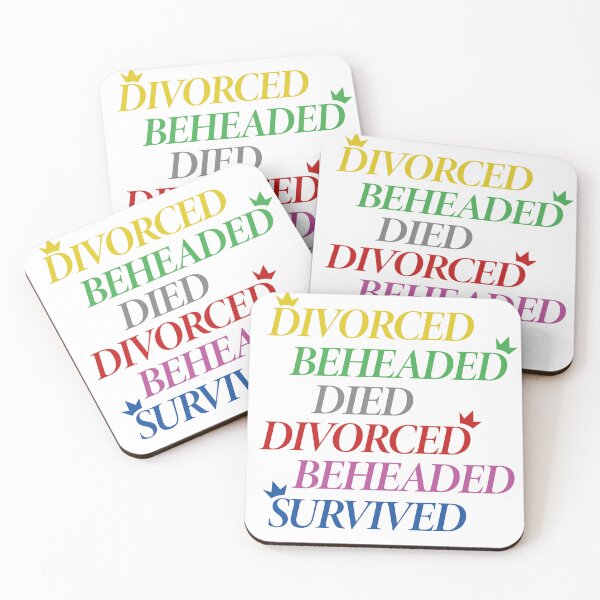 Item preview, Divorced… Beheaded… Six! designed and sold by brunnnn.