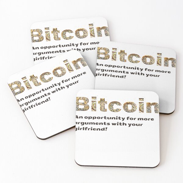 Item preview, Bitcoin : An opportunity for more arguments with your girlfriend! designed and sold by MayaDelaye.