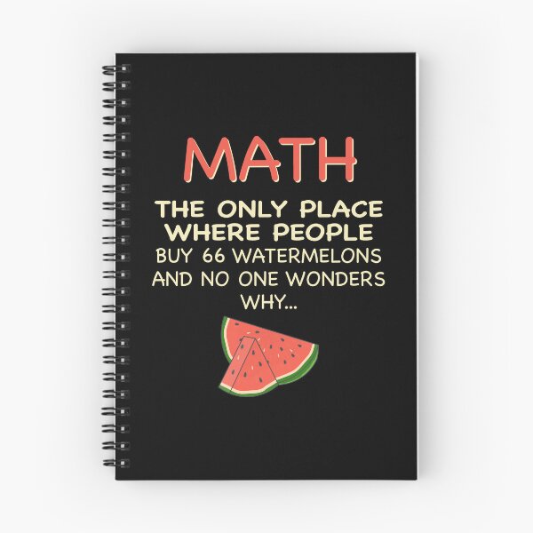 Item preview, Math And Watermelons Mathematics Calculation Numbers designed and sold by jingdomdesgine.