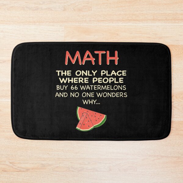 Item preview, Math And Watermelons Mathematics Calculation Numbers designed and sold by jingdomdesgine.