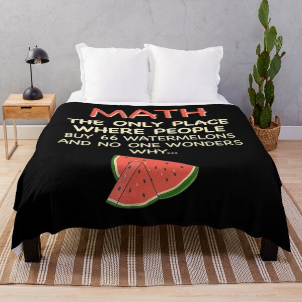Item preview, Math And Watermelons Mathematics Calculation Numbers designed and sold by jingdomdesgine.