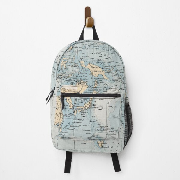 Item preview, Vintage Map of the Pacific Ocean (1900) designed and sold by BravuraMedia.