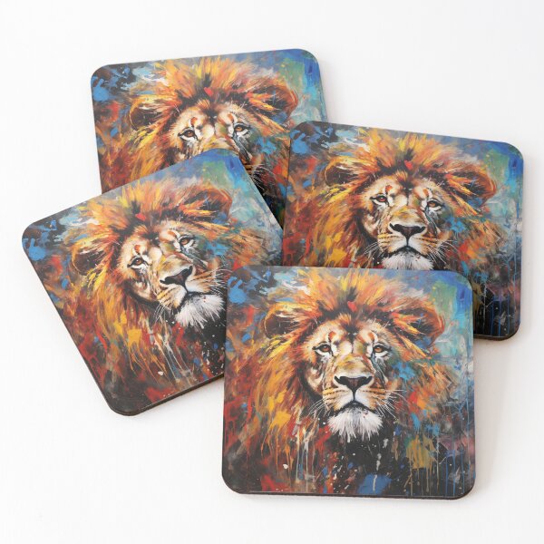 Item preview, The Painted Lion designed and sold by DocSinn.