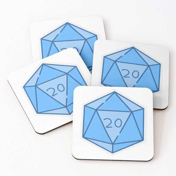 Item preview, D20 dice designed and sold by RapTags24.