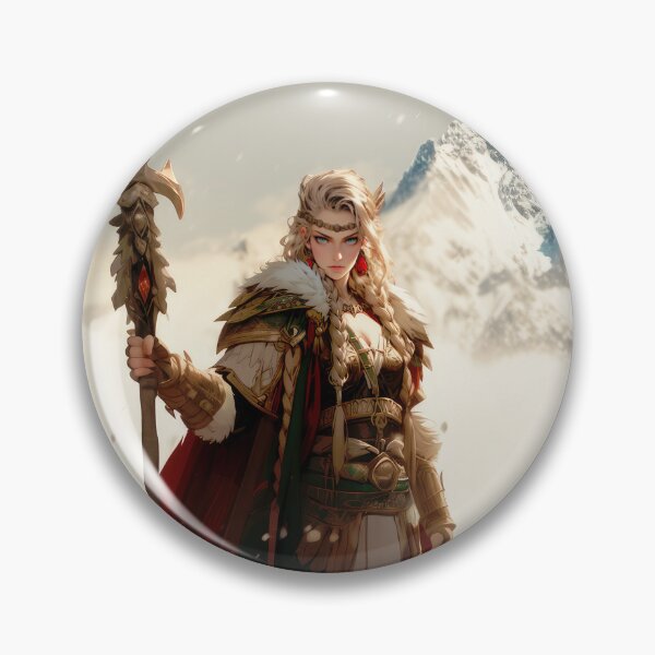 Item preview, Freya Ready for a War designed and sold by EddiesThreads.