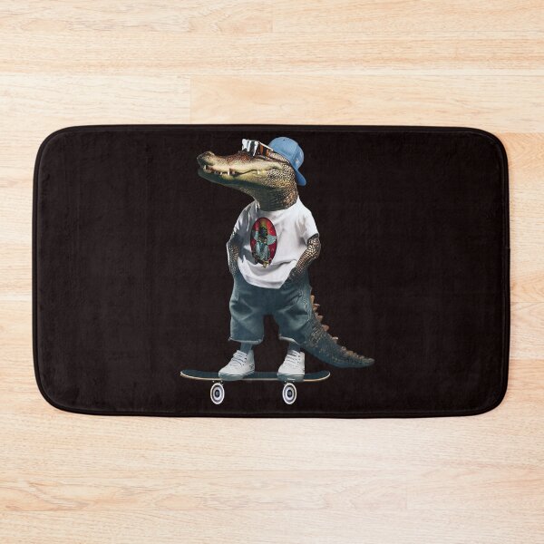 Item preview, skate Crocodile on a skateboard shirt  designed and sold by SKAPER.