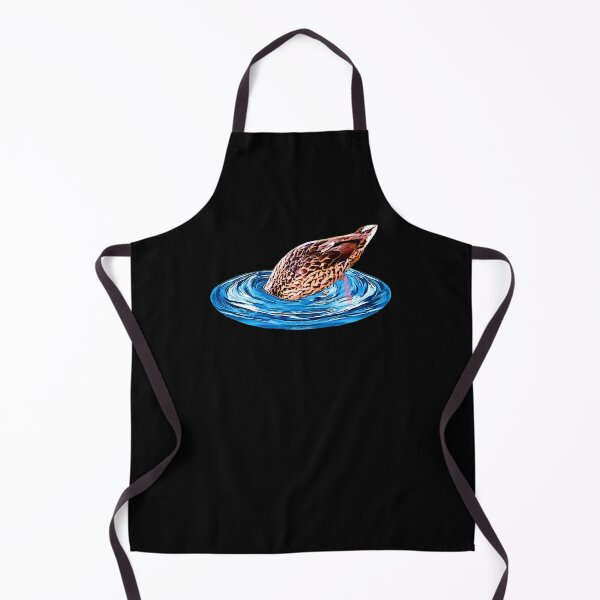 Item preview, Mallard diving, funny birds designed and sold by Kirei-Lily.