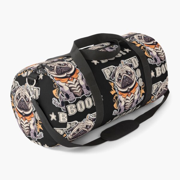 Item preview, Pug Dog SkeletonBoo! - Pug Halloween - Halloween Pug - designed and sold by Luvjesus2.
