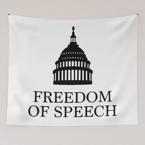 Item preview, Freedom Of Sppech designed and sold by Xmepr.